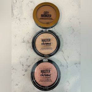 New unused set of 3 contour and highlight products